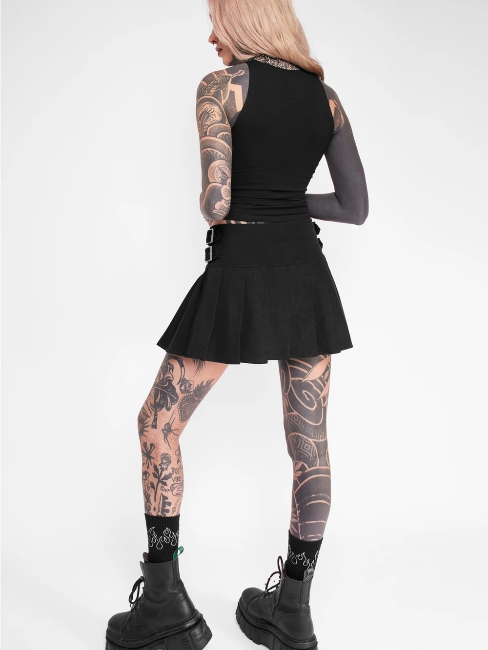 Mary Wyatt - Daria Pleated Mini Skort